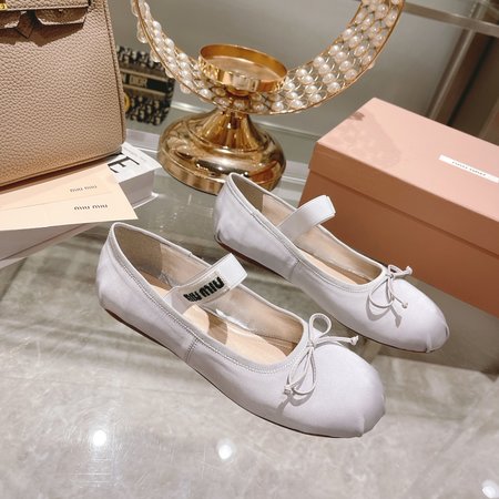 Miu Miu ballet shoes dancing shoes
