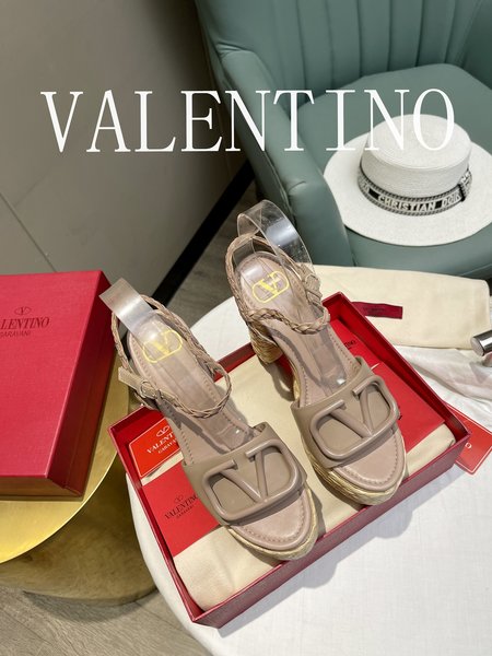 Valentino Women s sandals with V-shaped hardware