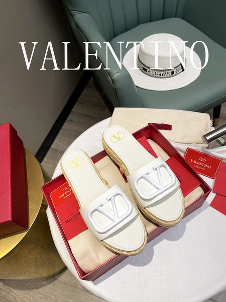 Valentino Women s sandals with V-shaped hardware