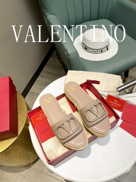 Valentino Women s sandals with V-shaped hardware