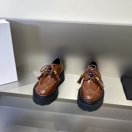 Celine classic all-match loafers leather