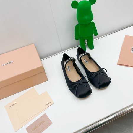 Miu Miu soft ballet shoes