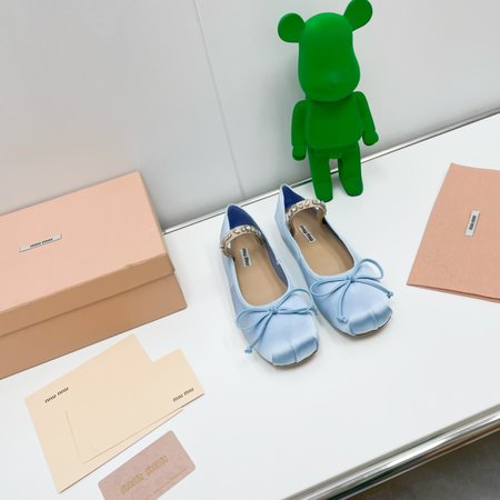 Miu Miu soft ballet shoes
