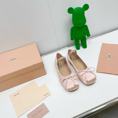 Miu Miu soft ballet shoes