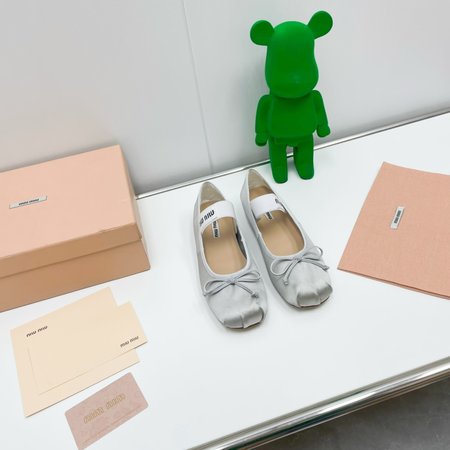 Miu Miu soft ballet shoes
