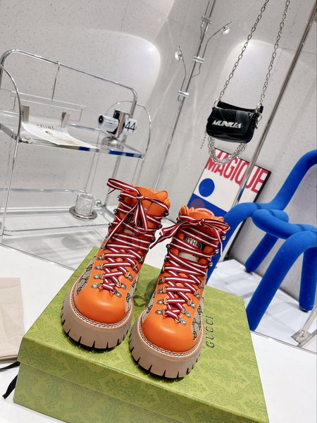 Gucci x The North Face Couple Rider Boots