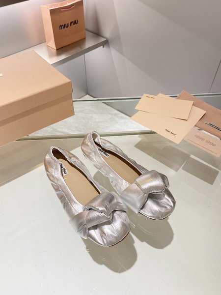 Miu Miu ballet flats