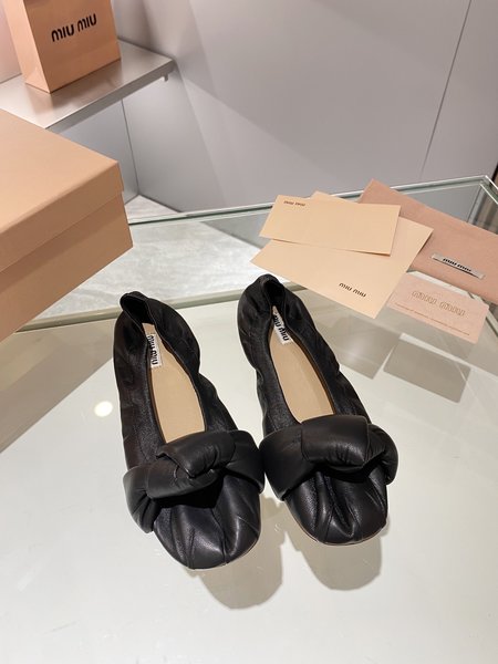 Miu Miu ballet flats