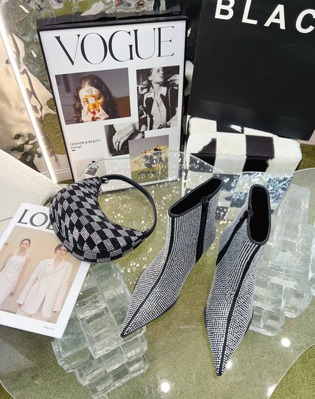 Prada Kitten Heels colorful drill boots