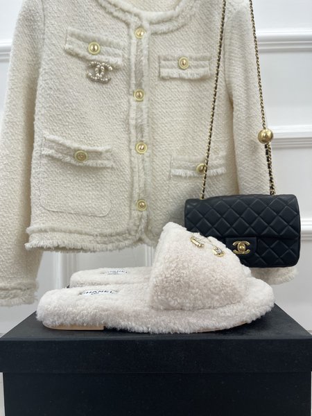 Chanel slippers
