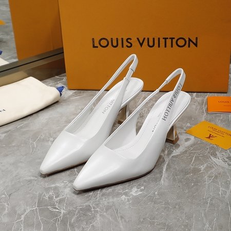 Louis Vuitton Sparkle slingback high heels