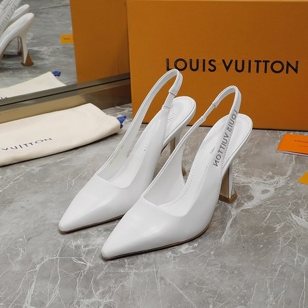Louis Vuitton Sparkle slingback high heels