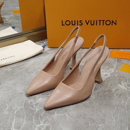 Louis Vuitton Sparkle slingback high heels