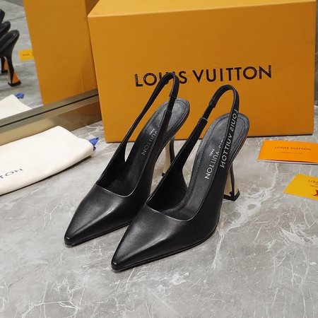 Louis Vuitton Sparkle slingback high heels