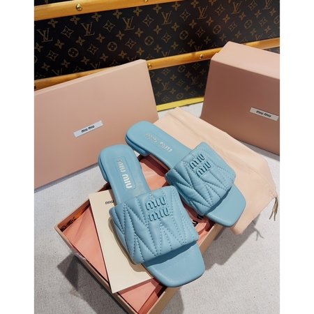 Miu Miu lambskin sandals