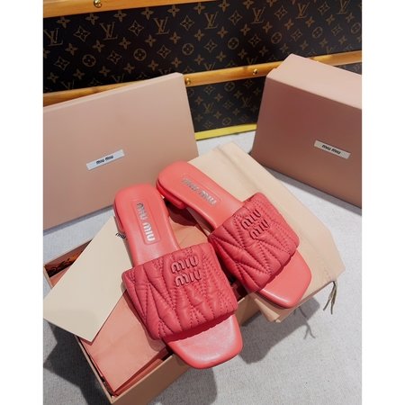 Miu Miu lambskin sandals