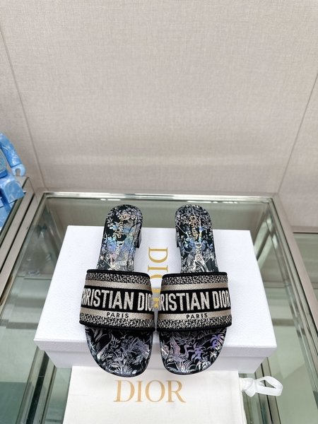 Dior Cotton slippers