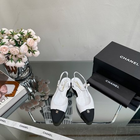 Chanel pointed toe sandals