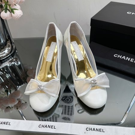 Chanel bow sandals