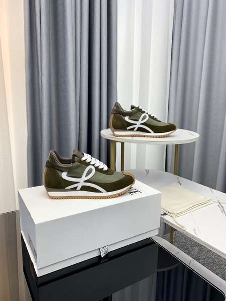 Loewe Cow and sheepskin sneakers
