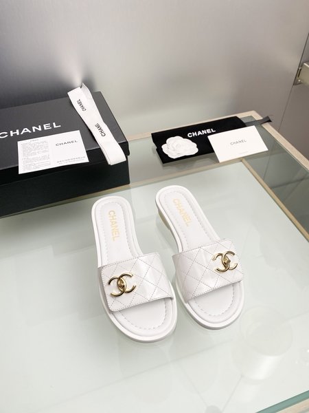 Chanel CC sandals