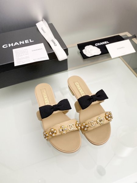 Chanel CC sandals
