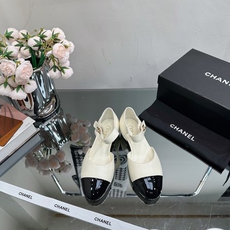 Chanel mary jane hollow sandals