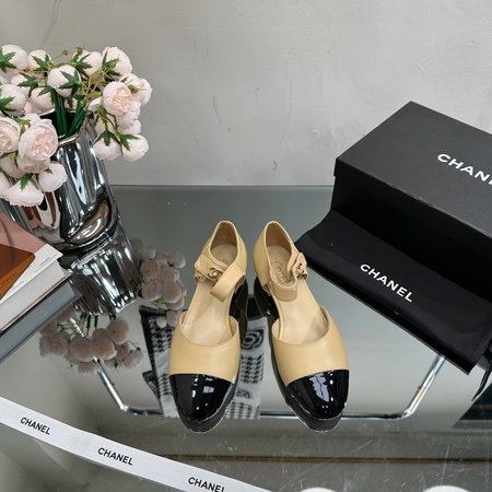 Chanel mary jane hollow sandals