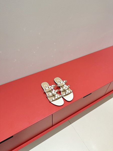 Valentino Rock Studs strappy slippers