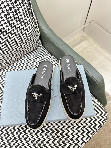 Prada Sheep upper loafers