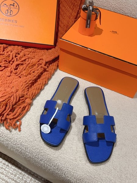 Hermes H slippers Oran sandals series