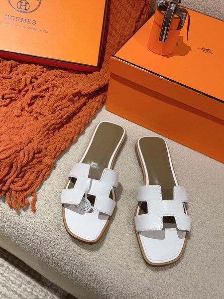 Hermes H slippers Oran sandals series