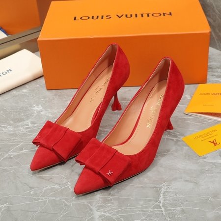Louis Vuitton New style cowhide women s high heels
