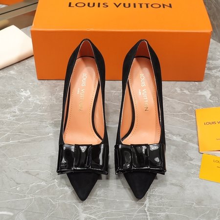 Louis Vuitton New style cowhide women s high heels
