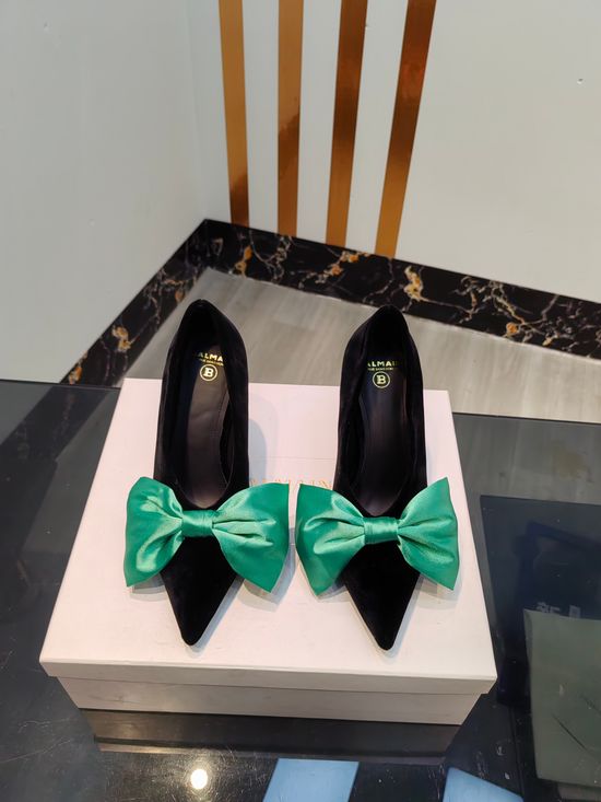 Balmain Custom-made High-heeled Pumps with Italian Sole