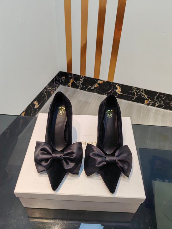Balmain Custom-made High-heeled Pumps with Italian Sole