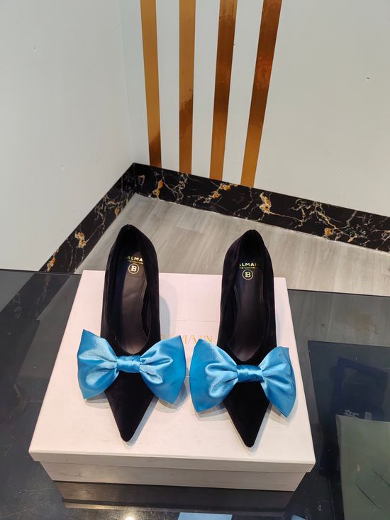 Balmain Custom-made High-heeled Pumps with Italian Sole