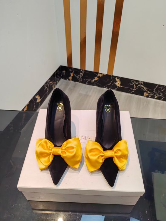 Balmain Custom-made High-heeled Pumps with Italian Sole