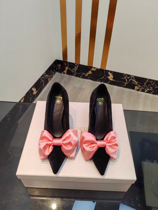 Balmain Custom-made High-heeled Pumps with Italian Sole