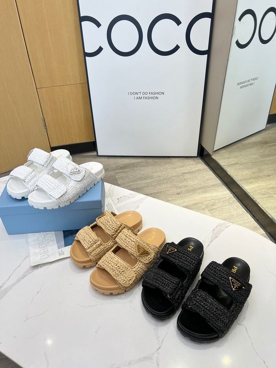 Prada Handwoven Premium Casual Comfortable Shoes