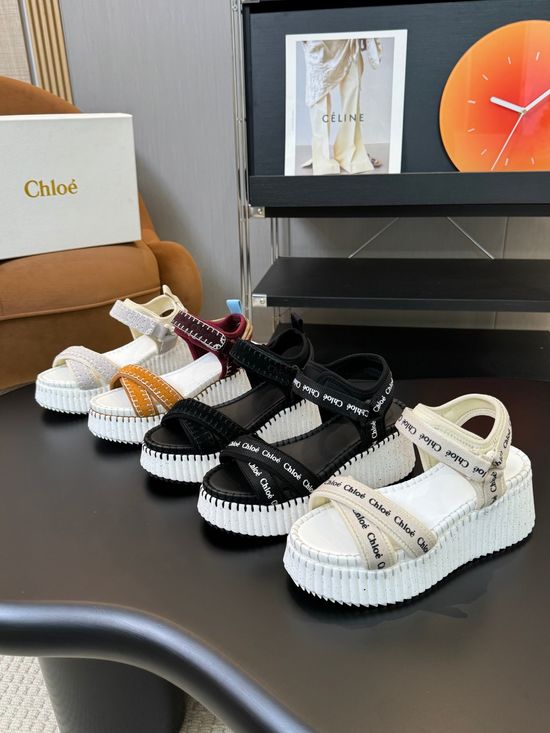 Chloe Suede Stretch Fabric Height Boosting Sandals