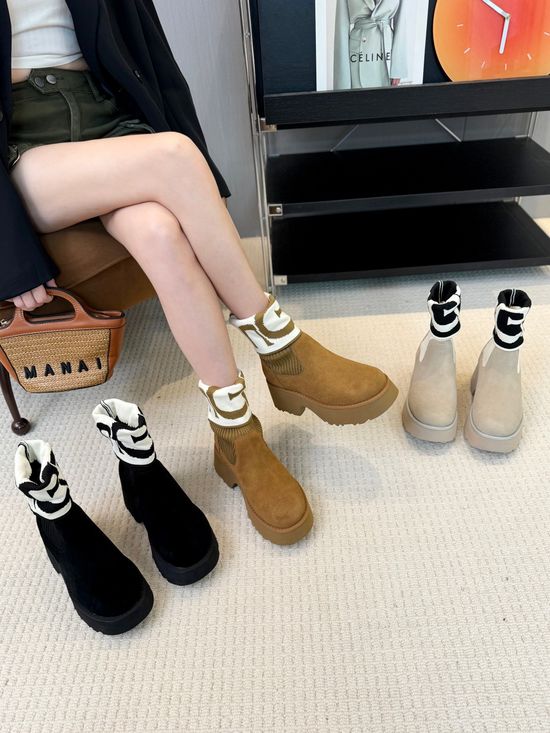 UGG Warm Suede Non-slip Casual Martin Boots