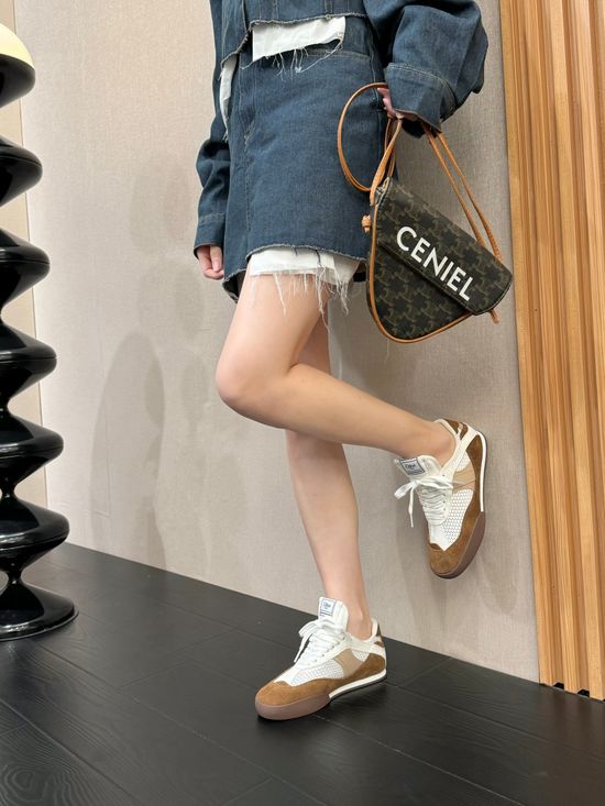 Chloe Comfortable Leather Upper Casual Non-slip Training Shoes