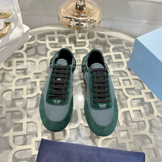 Prada Suede Leather Casual Comfortable Daily Wear Shoes