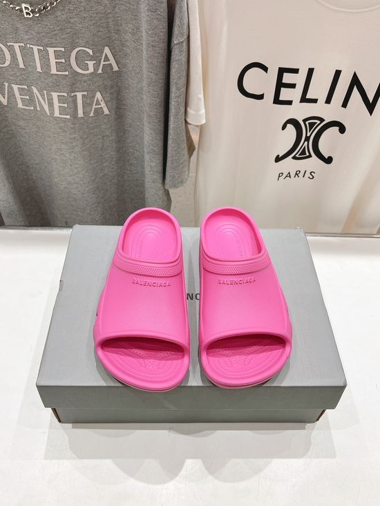 Balenciaga Non-slip Thick Sole Platform Casual Slide Sandals