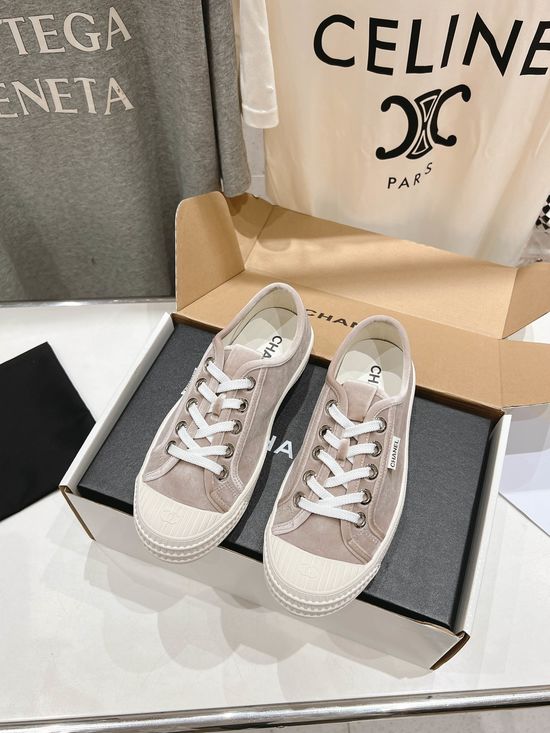 Chanel Vintage Style Thick Sole Comfortable Casual Sneakers