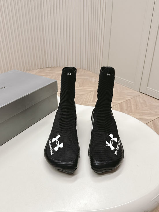 Balenciaga Breathable Flyknit Casual Sports Sneakers Non-slip Sole