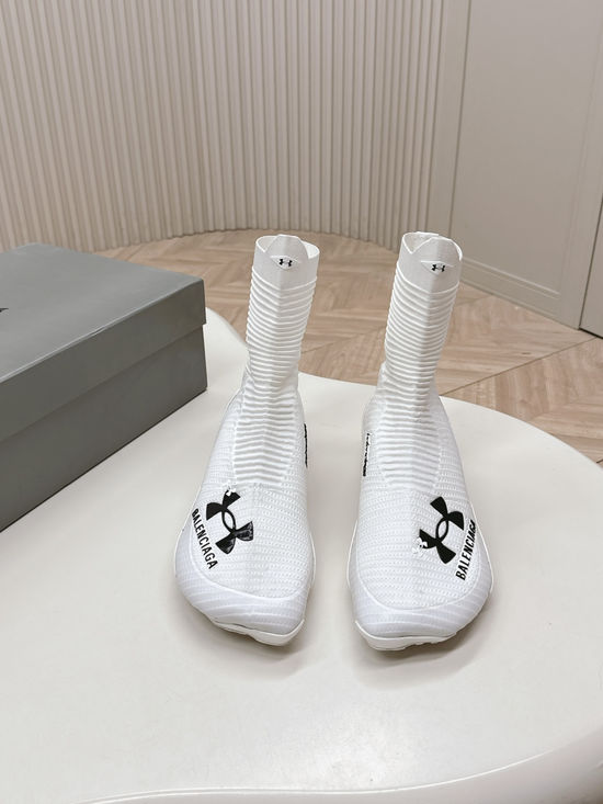 Balenciaga Breathable Flyknit Casual Sports Sneakers Non-slip Sole