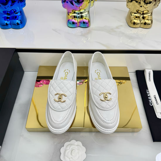 Chanel Premium Sheepskin Classic Buckle Comfortable Slides