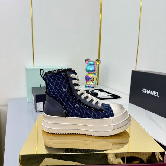 Chanel Elegant Short Boots With Hardware Buckle Soft Lining